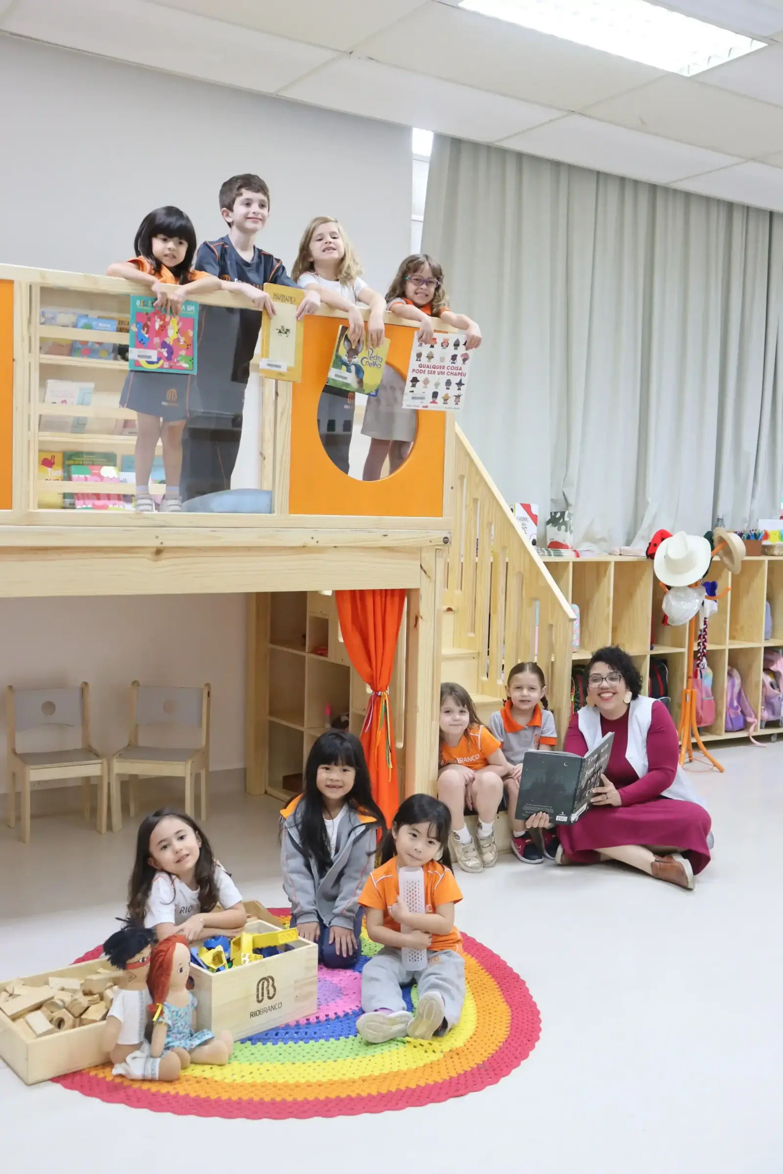 Unidade Higienópolis: sala da Educação Infantil